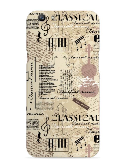 Classical Music Lpattern Snap Case for Oppo F1S Zapvi