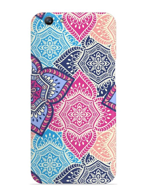 Ethnic Floral Seamless Snap Case for Oppo F1S Zapvi