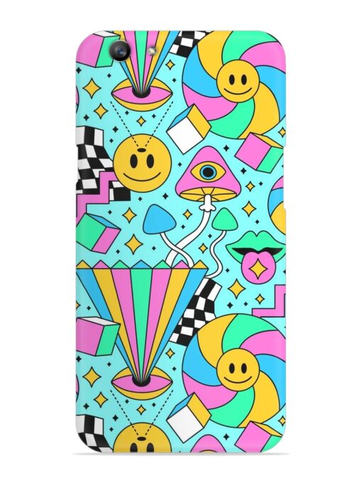 Trippy Rainbow 60S Snap Case for Oppo F1S