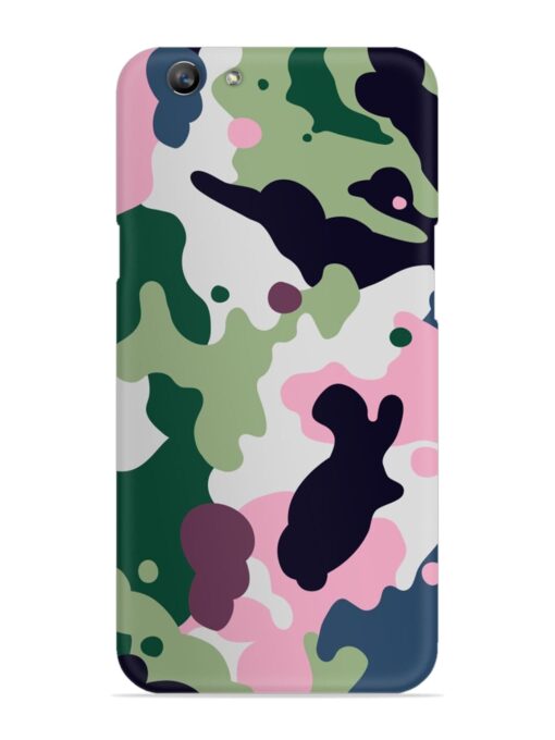 Seamless Funky Camouflage Snap Case for Oppo F1S Zapvi