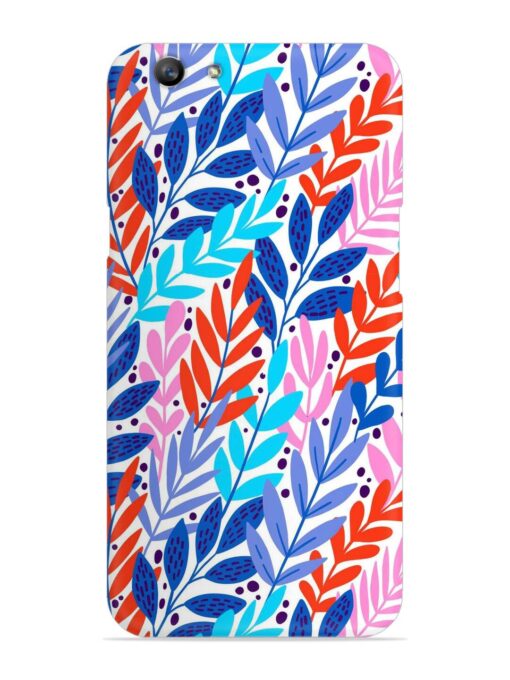 Bright Floral Tropical Snap Case for Oppo F1S Zapvi