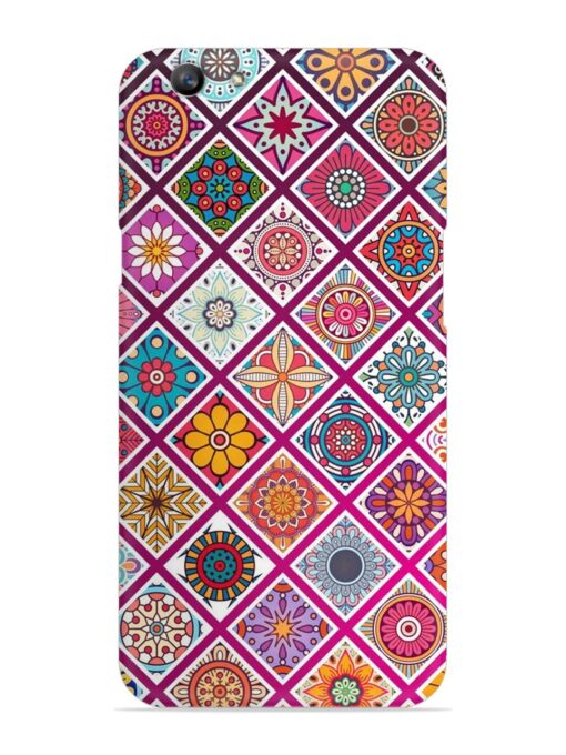 Seamless Tile Pattern Snap Case for Oppo F1S Zapvi