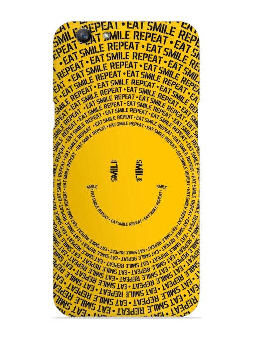 Smiley Snap Case for Oppo F1S Zapvi