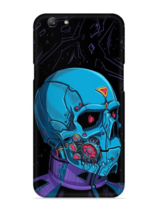 Skull Robo Vector Snap Case for Oppo F1S