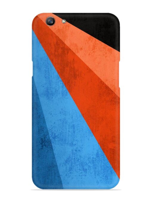 Modern Matte Abstract Snap Case for Oppo F1S Zapvi