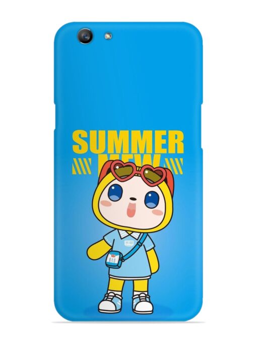 Summer Mew Cartoon Snap Case for Oppo F1S Zapvi