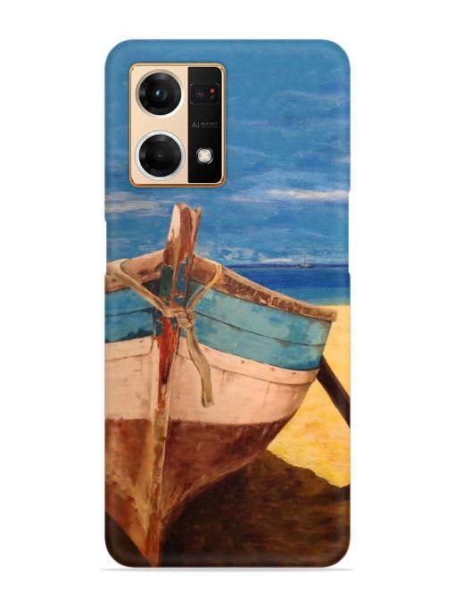 Canvas Painting Snap Case for Oppo F21 Pro (4G) Zapvi