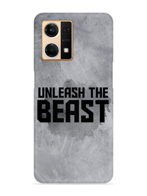 Unleash The Beast Snap Case for Oppo F21 Pro (4G) Zapvi