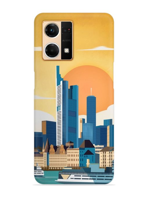 Germany Frankfurt Snap Case for Oppo F21 Pro (4G) Zapvi