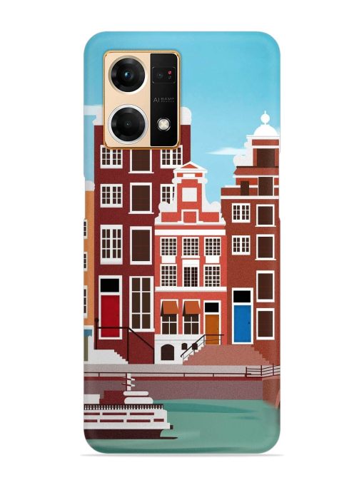 Scenery Architecture Amsterdam Landscape Snap Case for Oppo F21 Pro (4G) Zapvi