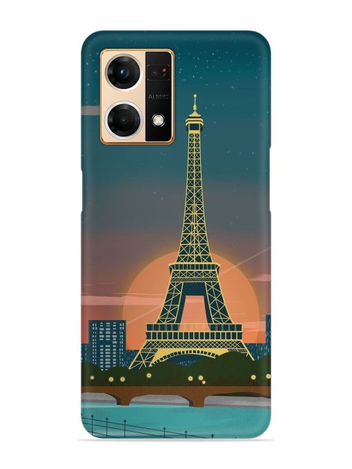 Scenery Architecture France Paris Snap Case for Oppo F21 Pro (4G) Zapvi