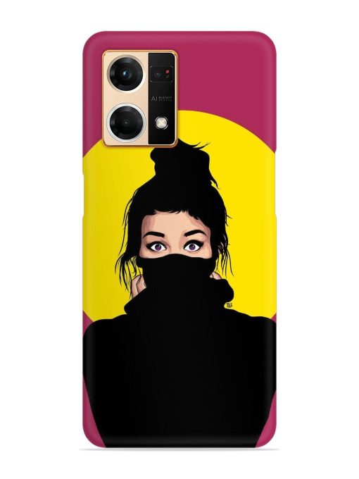 Girly Vector Snap Case for Oppo F21 Pro (4G)