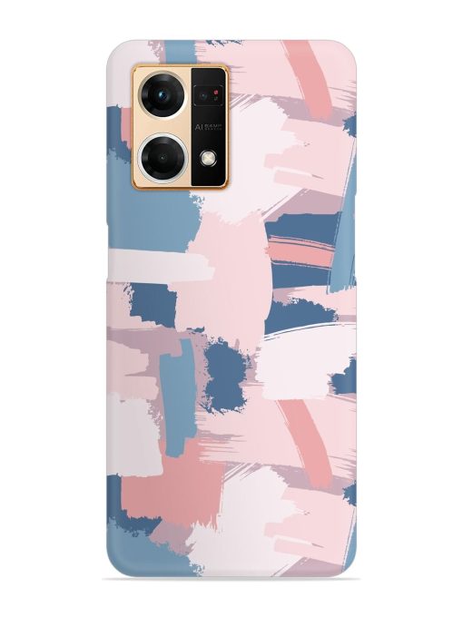 Vector Seamless Grunge Snap Case for Oppo F21 Pro (4G) Zapvi