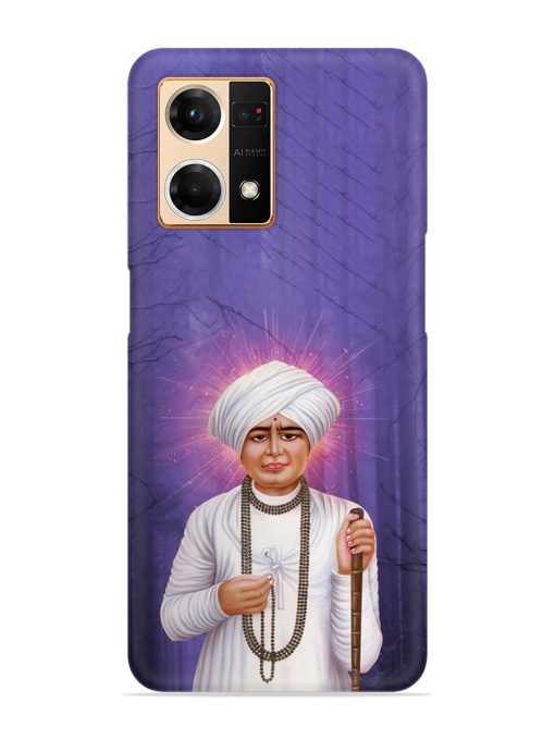 Jalaram Bapa Virpur Snap Case for Oppo F21 Pro (4G)