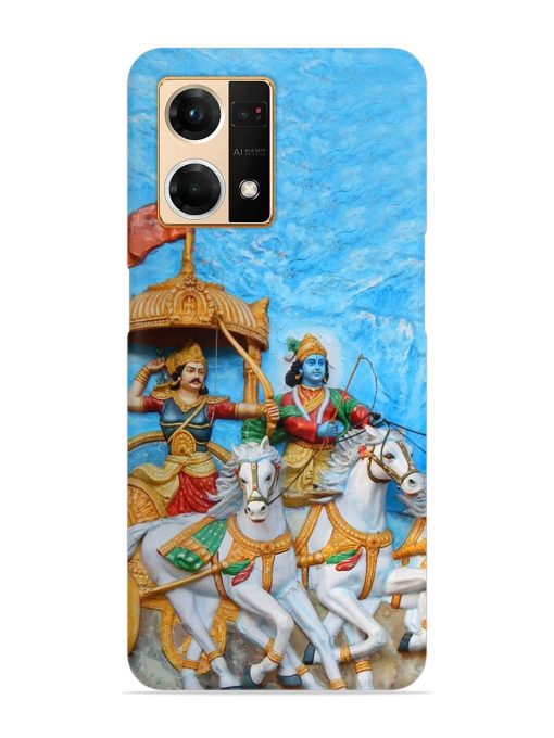 Hyderabad India March 19 Wall Art Snap Case for Oppo F21 Pro (4G)