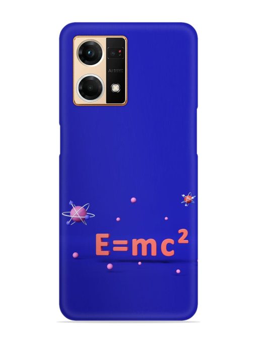 Formula Relativity Equation Snap Case for Oppo F21 Pro (4G) Zapvi