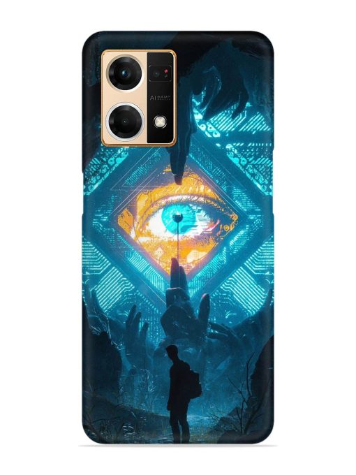 Arcane Eye Snap Case for Oppo F21 Pro (4G)