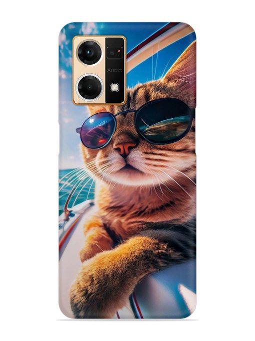 Cat In Style Snap Case for Oppo F21 Pro (4G)