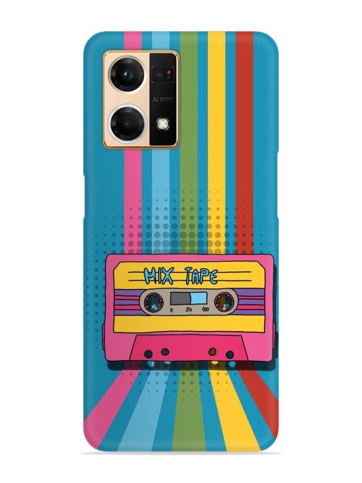 Mix Tape Vactor Snap Case for Oppo F21 Pro (4G)