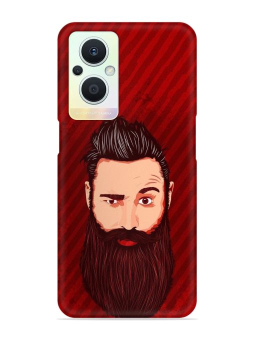 Beardo Man Snap Case for Oppo F21 Pro (5G) Zapvi