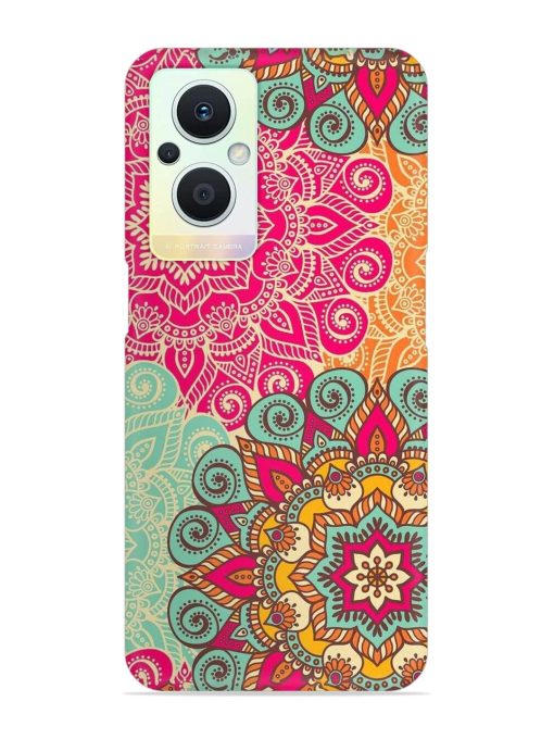 Mandala Seamless Snap Case for Oppo F21 Pro (5G)