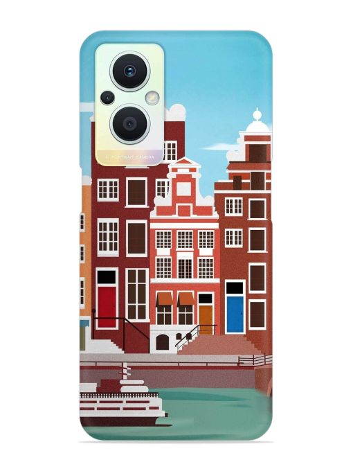 Scenery Architecture Amsterdam Landscape Snap Case for Oppo F21 Pro (5G)