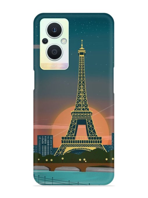 Scenery Architecture France Paris Snap Case for Oppo F21 Pro (5G) Zapvi