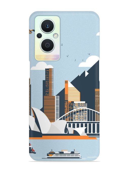 Sydney Opera Landscape Snap Case for Oppo F21 Pro (5G) Zapvi