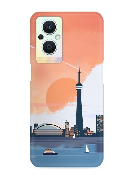 Toronto Canada Snap Case for Oppo F21 Pro (5G) Zapvi