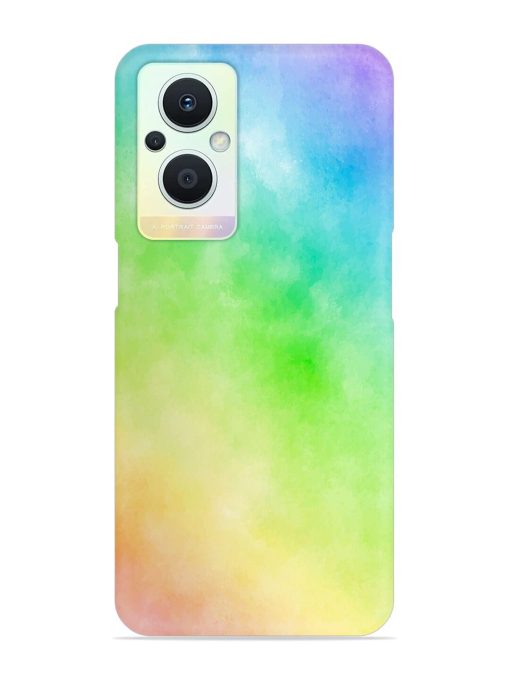 Watercolor Mixture Snap Case for Oppo F21 Pro (5G) Zapvi