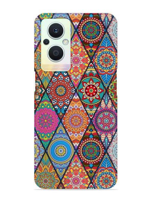 Seamless Tile Pattern Snap Case for Oppo F21 Pro (5G)