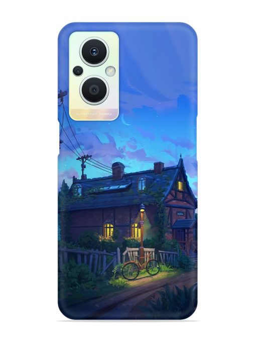 Beautiful Village House Snap Case for Oppo F21 Pro (5G)