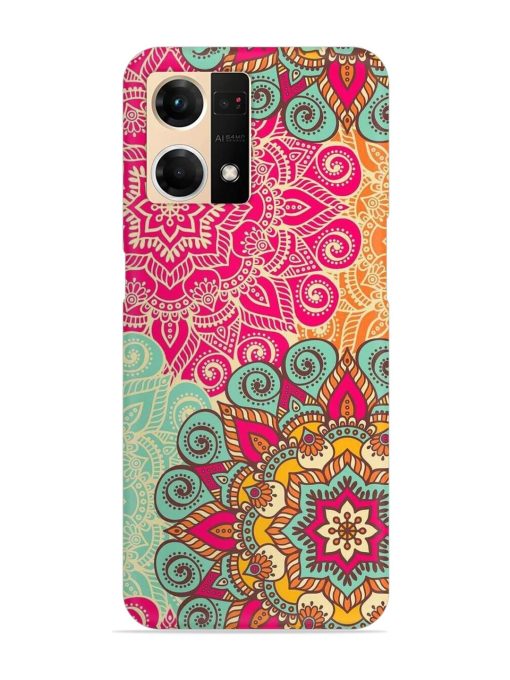 Mandala Seamless Snap Case for Oppo F21S Pro (4G) Zapvi