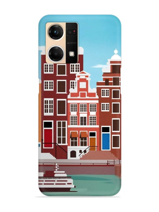 Scenery Architecture Amsterdam Landscape Snap Case for Oppo F21S Pro (4G)