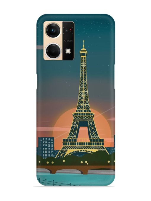 Scenery Architecture France Paris Snap Case for Oppo F21S Pro (4G)