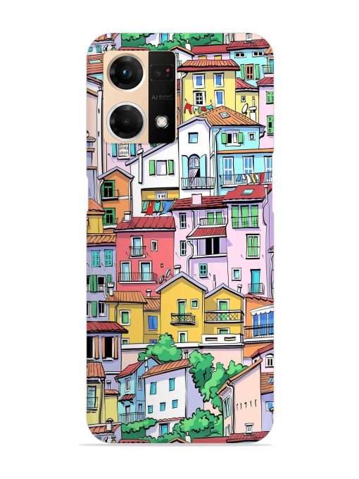 Europe Old Town Snap Case for Oppo F21S Pro (4G) Zapvi