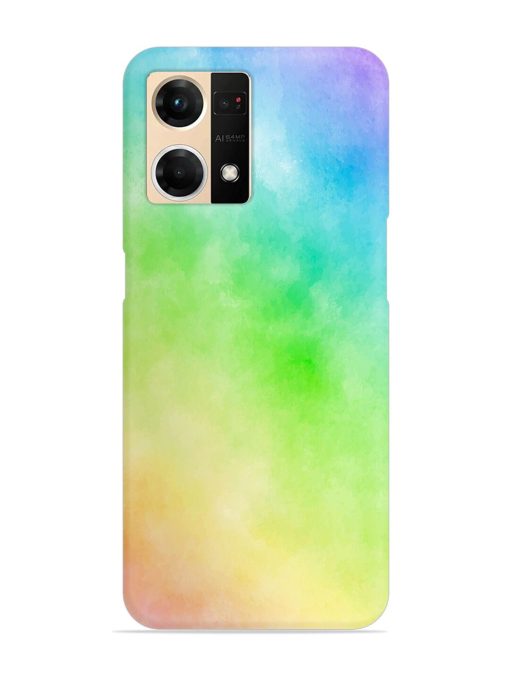 Watercolor Mixture Snap Case for Oppo F21S Pro (4G) Zapvi