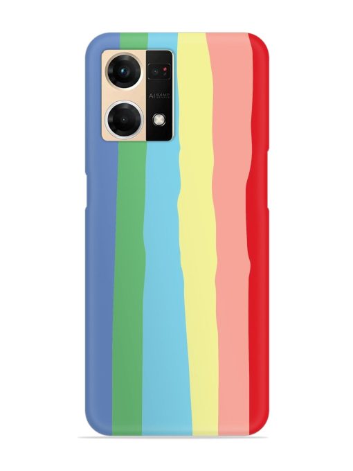 Rainbow Premium Shade Snap Case for Oppo F21S Pro (4G) Zapvi