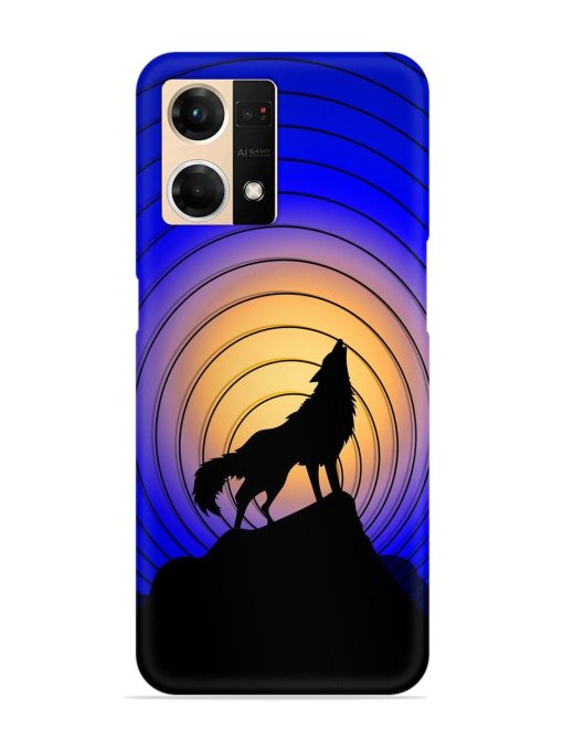 Fox Roaring Design Snap Case for Oppo F21S Pro (4G) Zapvi