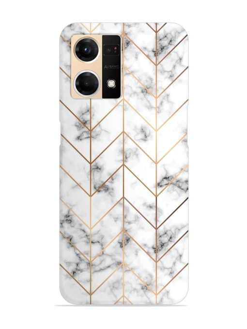 Vector Marble Texture Snap Case for Oppo F21S Pro (4G) Zapvi