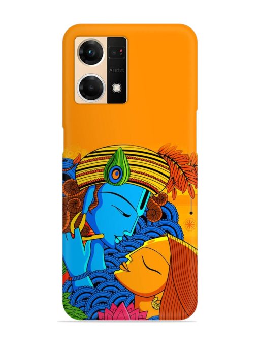 Illustration Hindu Goddess Snap Case for Oppo F21S Pro (4G) Zapvi