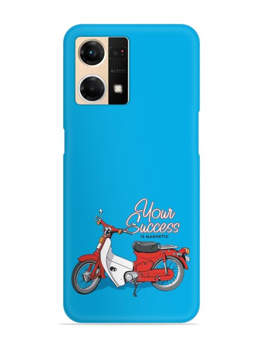 Motorcycles Image Vector Snap Case for Oppo F21S Pro (4G)