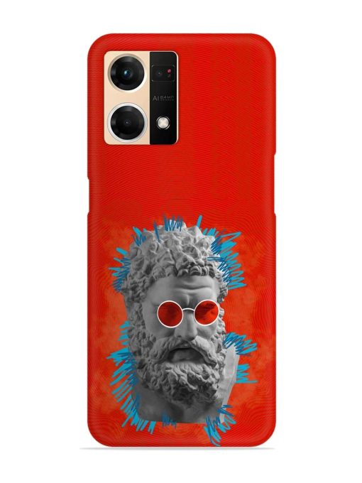 Contemporary Art Concept Snap Case for Oppo F21S Pro (4G) Zapvi