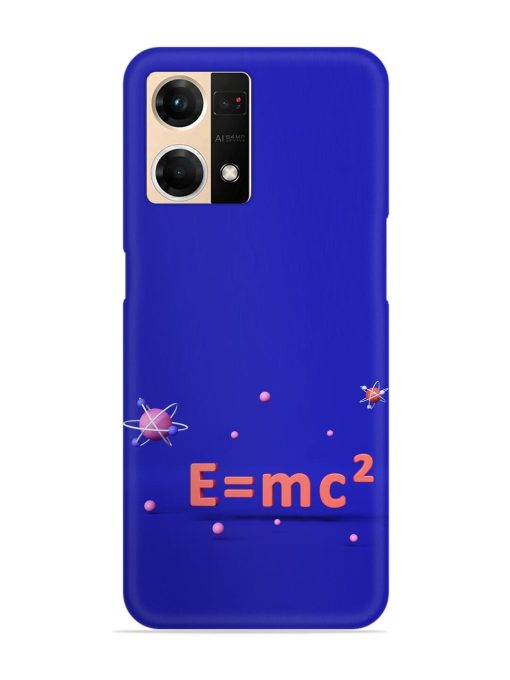 Formula Relativity Equation Snap Case for Oppo F21S Pro (4G) Zapvi