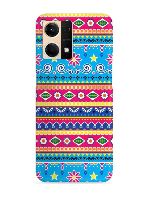 Indian Seamless Snap Case for Oppo F21S Pro (4G) Zapvi