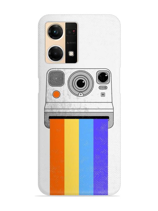 Retro Camera Art Snap Case for Oppo F21S Pro (4G)