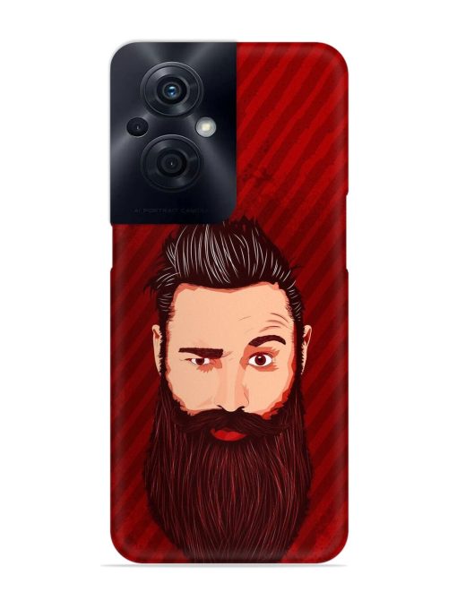 Beardo Man Snap Case for Oppo F21S Pro (5G)