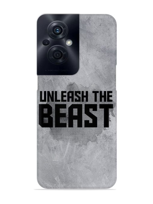 Unleash The Beast Snap Case for Oppo F21S Pro (5G)