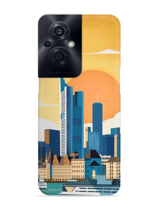 Germany Frankfurt Snap Case for Oppo F21S Pro (5G) Zapvi