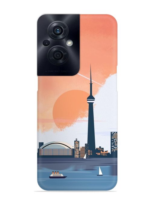 Toronto Canada Snap Case for Oppo F21S Pro (5G) Zapvi